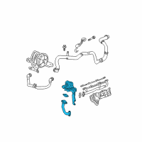 OEM 2008 Chevrolet Malibu Check Valve Diagram - 12621123