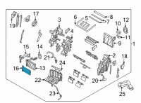 OEM 2022 Hyundai Santa Cruz PTC HEATER Diagram - 97191-R5000