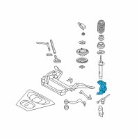 OEM BMW M3 Right Carrier Diagram - 31-21-2-283-436