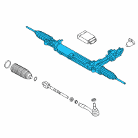 OEM 2019 BMW M6 Gran Coupe Exchange Hydro Steering Gear Diagram - 32-10-2-284-867