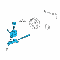 OEM 2009 Kia Amanti Cylinder Assembly-Brake Diagram - 585103F200