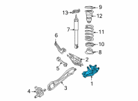 OEM Chrysler Voyager REAR Diagram - 68325384AC