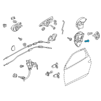 OEM 2015 Honda CR-Z Screw, Flat (6X20) Diagram - 93600-06020-0A