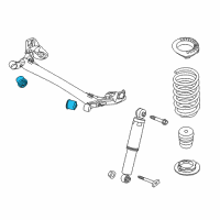 OEM 2014 Kia Rio Bush-Trail Arm Diagram - 551601W000