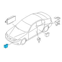 OEM 2015 BMW 228i Sensor, Front Diagram - 65-77-9-196-042
