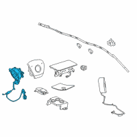 OEM 2011 GMC Sierra 3500 HD Clock Spring Diagram - 25966967