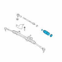 OEM 2008 Mercury Mariner Boot Kit Diagram - 8L8Z-3332-A