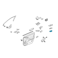 OEM Acura RDX Switch Assembly, Power Window Master Diagram - 35750-STK-A02