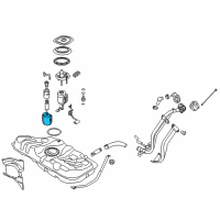 OEM Kia Forte Cup Assembly-Reservoir Diagram - 311161W500
