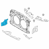 OEM Nissan Quest Cover-Front Under, RH Diagram - 64838-1AA0A