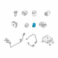 OEM 2017 Kia Sedona Switch Assembly-Seat Heater Diagram - 93330A9000DAA