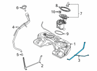 OEM 2021 BMW X6 TENSION STRAP Diagram - 16-11-7-468-278