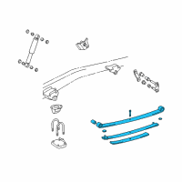 OEM 1995 Toyota Tacoma Spring Assembly Diagram - 48210-04H01