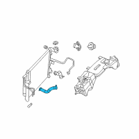 OEM 2011 Dodge Nitro Hose-Radiator Inlet Diagram - 55037792AH