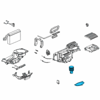 OEM 2006 Saturn Ion Blower Motor Diagram - 15930424