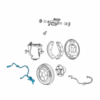 OEM 2012 Jeep Compass Sensor-Anti-Lock Brakes Diagram - 5105063AD