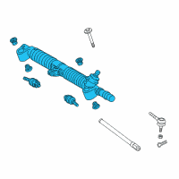 OEM 2013 Scion iQ Gear Assembly Diagram - 45510-74020