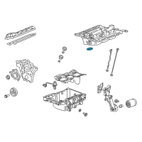 OEM 2016 Cadillac ATS Intake Manifold Seal Kit Diagram - 12657374