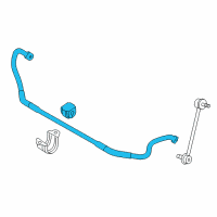 OEM 2018 BMW M2 Stabilizer Front With Rubber Mounting Diagram - 31-30-6-869-971