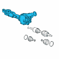 OEM 2022 Chevrolet Colorado Differential Assembly Diagram - 84926903