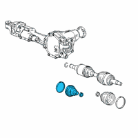 OEM 2019 Chevrolet Colorado Inner Boot Diagram - 84243437