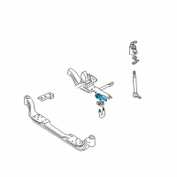 OEM 1991 GMC C3500 Insulator Asm-Front Stabilizer Shaft Diagram - 15640307