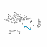 OEM 2015 Chevrolet Camaro Rear Lower Control Arm Diagram - 20951300