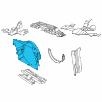 OEM 2014 Ram 2500 SHROUD-Fan Diagram - 68194959AG