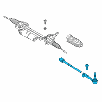 OEM 2019 BMW Z4 LEFT TIE ROD Diagram - 32-10-1-543-909