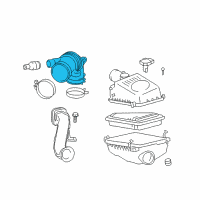 OEM 2013 Scion tC Intake Hose Diagram - 17881-36080