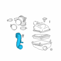 OEM 2012 Scion tC Inlet Hose Diagram - 17751-36020