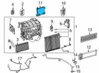 OEM 2020 Toyota Highlander Amplifier Diagram - 88650-0E500