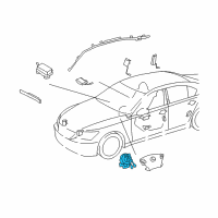 OEM 2017 Lexus LS460 Spiral Cable Sub-Assembly Diagram - 84306-50200