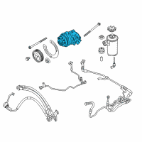 OEM BMW Tandem Pump Diagram - 32-41-6-787-348