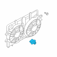 OEM Ford Resistor Diagram - 5M6Z-8L603-AA