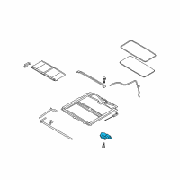 OEM 2011 Ford F-250 Super Duty Motor Diagram - BC3Z-15790-A