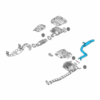 OEM Kia Sedona Pipe-Tail Diagram - 287504D190