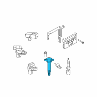 OEM 2010 Dodge Avenger Ignition Coil Diagram - 4606869AD