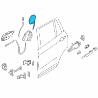 OEM BMW M3 Bowden Cable Diagram - 51-22-7-060-299