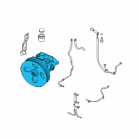 OEM 2016 Nissan NV2500 Pump Power Steering Diagram - 49110-9JJ0A