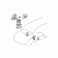 OEM 1998 Oldsmobile Silhouette MODULE Diagram - 12020004