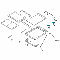 OEM 2020 Ford F-250 Super Duty Motor Assembly Diagram - FL3Z-15790-G