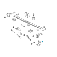 OEM 2016 Lincoln Navigator U-Bolt Nut Diagram - -W520215-S441