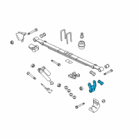 OEM 2013 Ford F-150 Shackle Diagram - BL3Z-5776-A