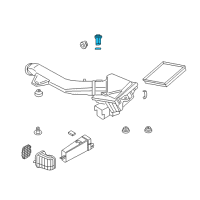 OEM 2015 BMW 335i GT xDrive Mass Air Flow Sensor Diagram - 13-62-7-612-746