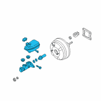 OEM 2010 Kia Sedona Cylinder Assembly-Brake Diagram - 585104D550