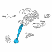 OEM 2005 Dodge Stratus Coupling-Steering Diagram - 4649111AD