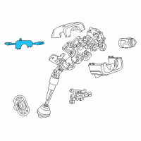 OEM 2005 Chrysler Sebring Switch-Multifunction Diagram - 4608601AN