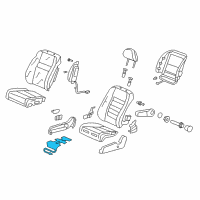 OEM Honda CR-V Heater, Right Front Seat Cushion Diagram - 81134-SWA-A52