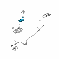 OEM Lincoln Shift Boot Diagram - AA5Z-7277-AF